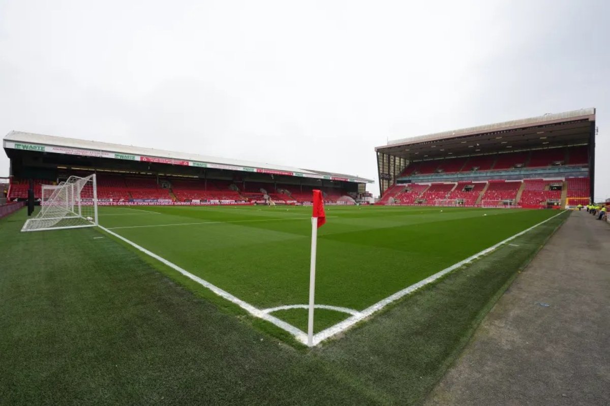 Pittodrie Stadium, locul unde ar putea jucat FCSB prima manșă cu Aberdeen în cazul unei calificări în playoff