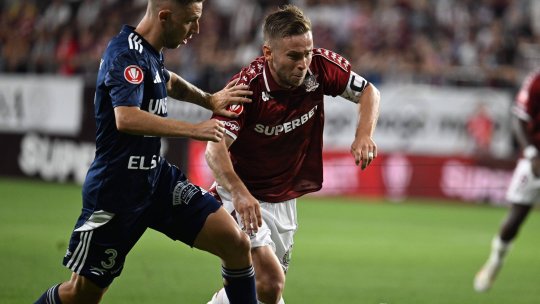 Pierdere grea pentru Rapid în finalul primei reprize cu FC Botoșani
