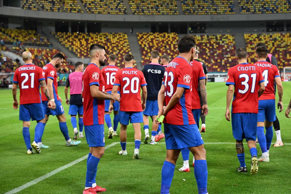UEFA nu a trecut cu vederea incidentele de la FCSB - Shkendija. Campioana României, amendată