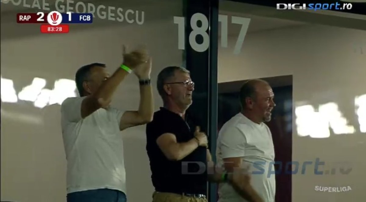 Valeriu Iftime, bucuros la golul înscris de Ongenda