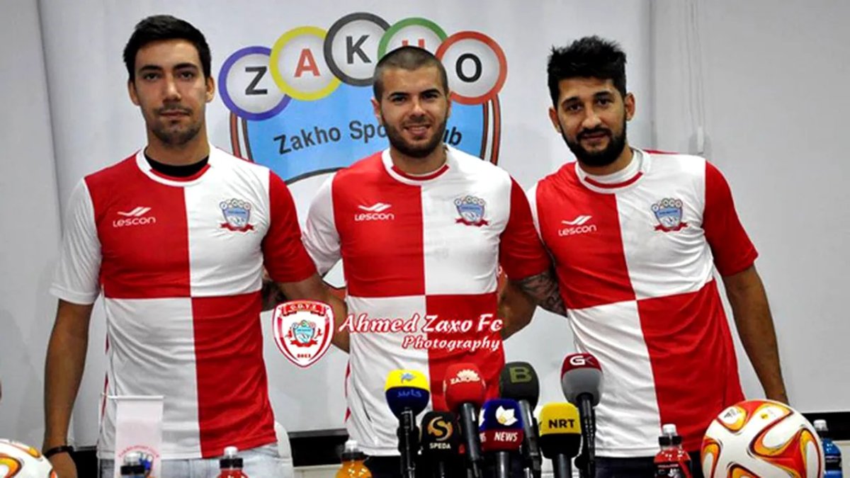 Mihai Leca (stânga), Cristi Daminuță (centru) și Florin Costea (dreapta), aduși de Ilie Stan în Irak.