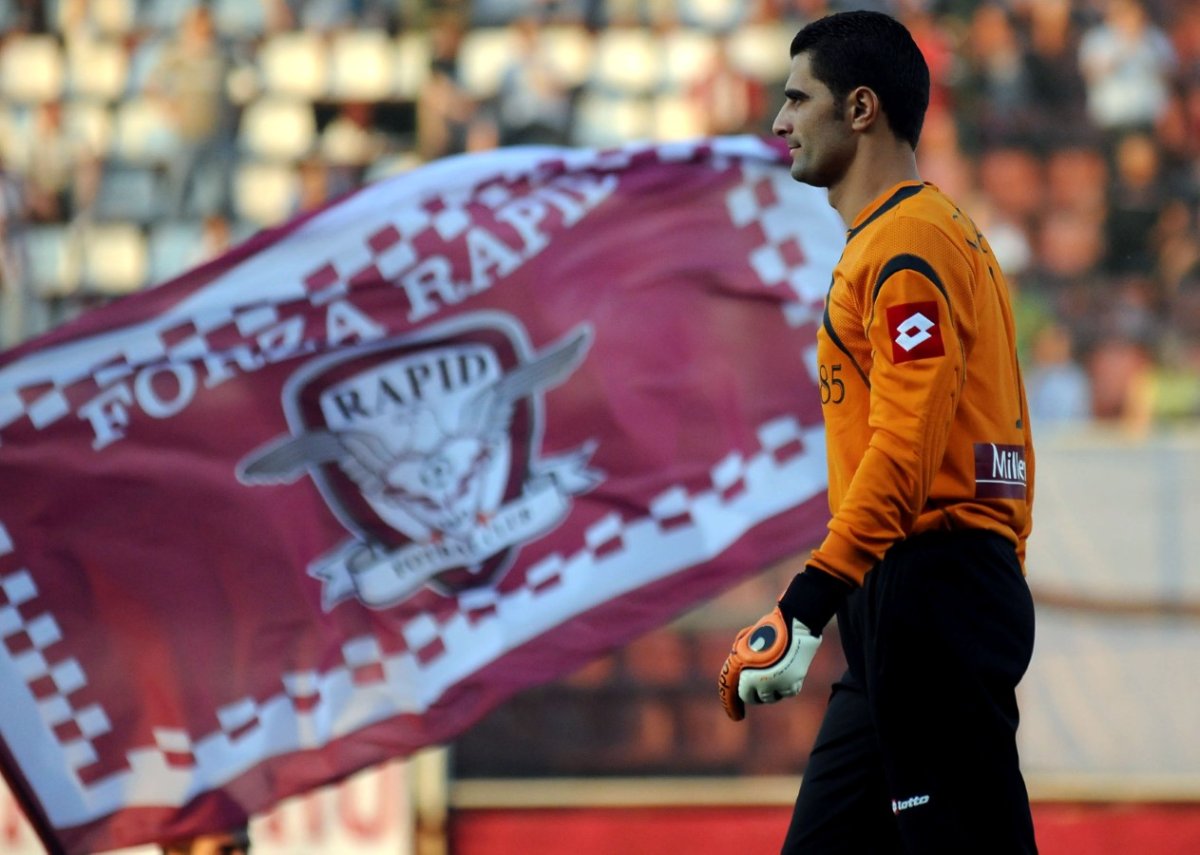 Dani Coman a jucat cinci sezoane pentru Rapid, în două perioade diferite