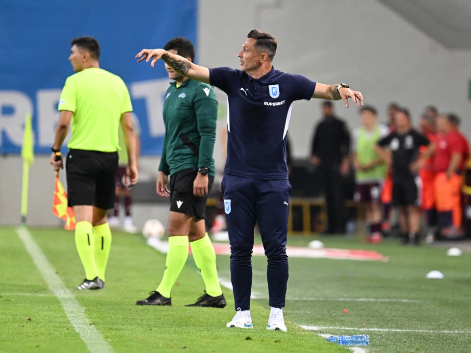 Mirel Rădoi, avertisment pentru olteni: ”Cea mai mare greșeală este să ne credem calificați. Pentru noi, 3-0 este scor periculos”