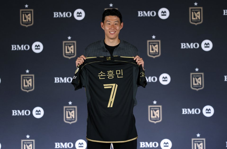 Son Heung-min a fost prezentat la LAFC