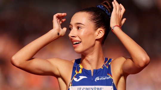 Ștefania Uță, record și medalie de aur la proba de 400 de metri garduri la Campionatele Europene U20