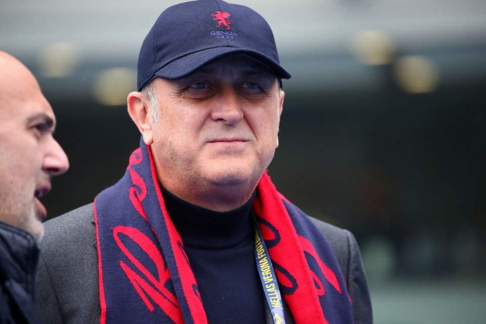 Atac direct la adresa lui Dan Șucu. Nu are nici o șansă cu Genoa: ”Treziți-vă, domnule. Este doar o iluzie”