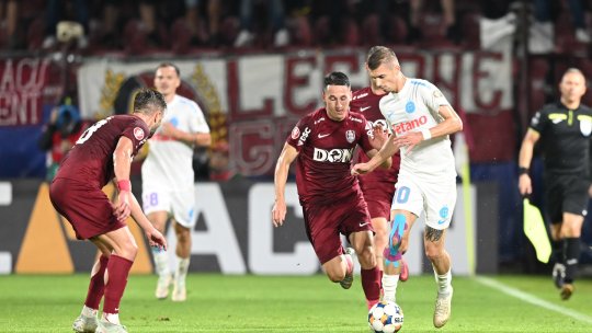 Ioan Varga a urmărit derby-ul cu FCSB alături de noul om al CFR-ului