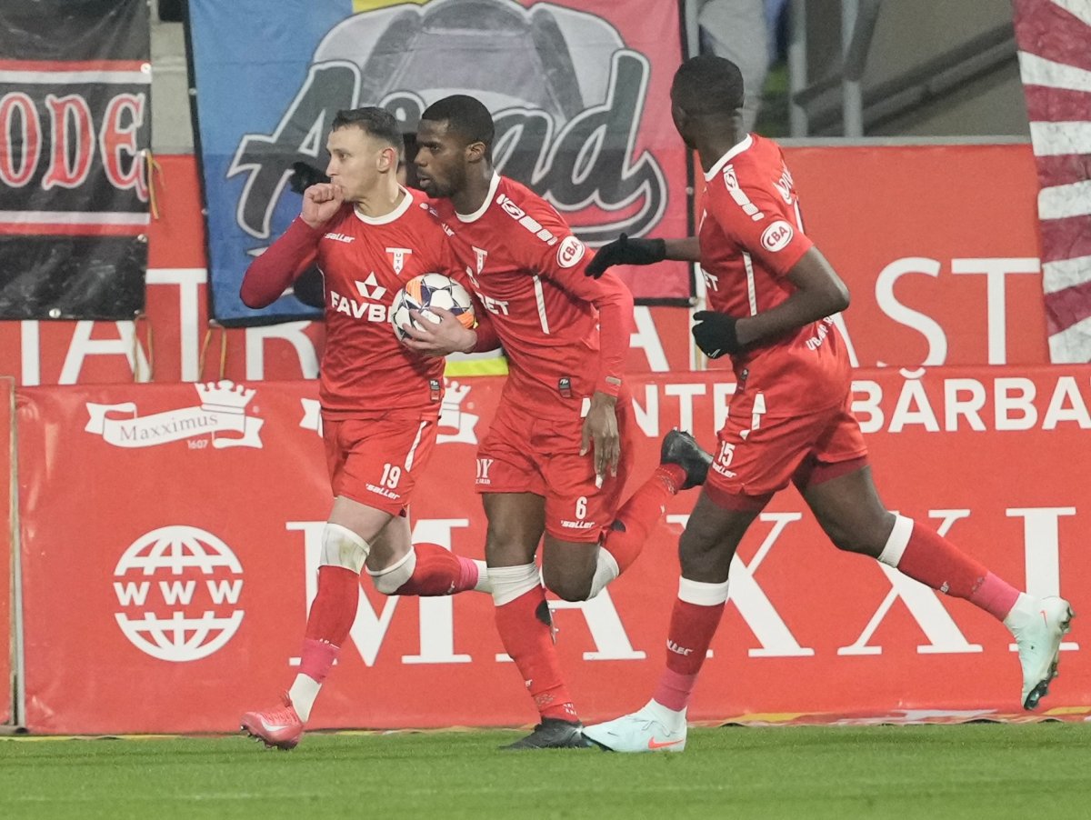 UTA este pe locul şapte în SuperLigă, cu 13 puncte după 8 etape jucate din actuala stagiune