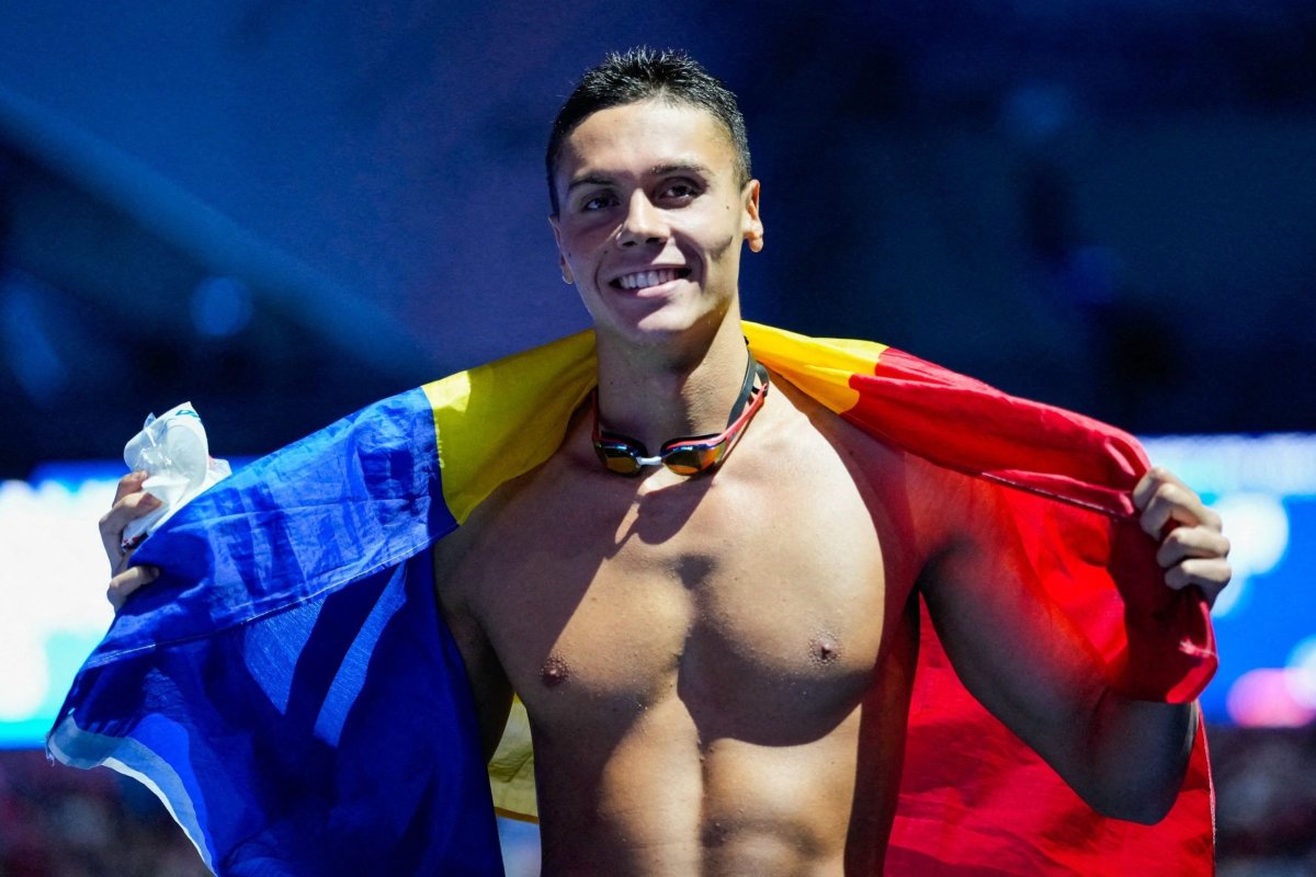 David Popovici, campion mondial la 100 m liber