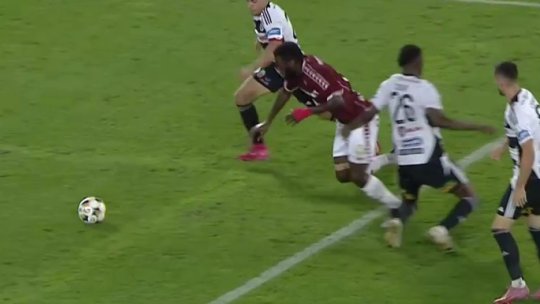 Final încins la Cluj! Giuleștenii au cerut în două rânduri penalty