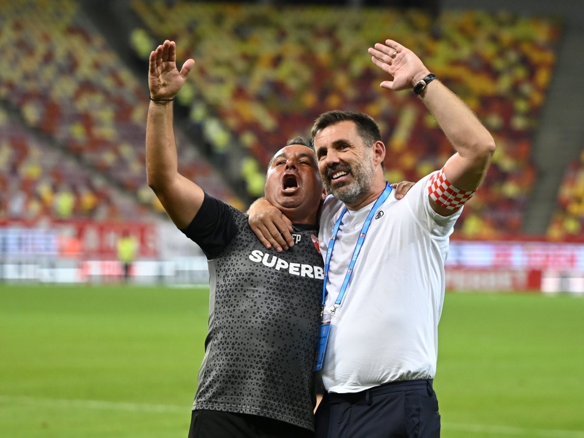 Zeljko Kopic, alături de Florentin Petre