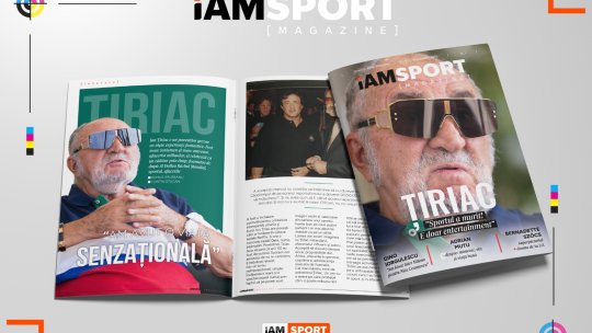 I AM MEDIA lansează I AM SPORT Magazine. 150 de pagini de excelență: Interviuri exclusive cu Ion Țiriac, Gino Iorgulescu și Adrian Mutu + analize care nu există în online