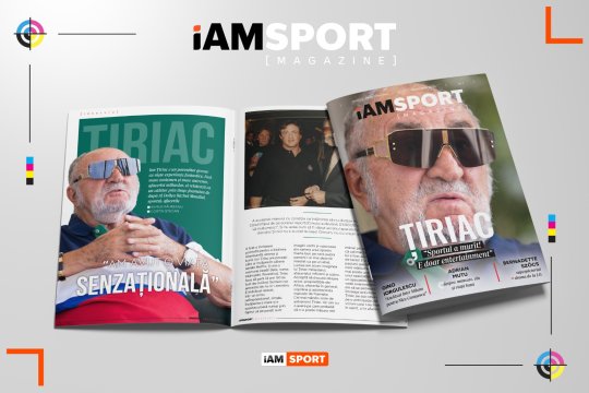 I AM MEDIA lansează I AM SPORT Magazine. 150 de pagini de excelență: Interviuri exclusive cu Ion Țiriac, Gino Iorgulescu și Adrian Mutu + analize care nu există în online