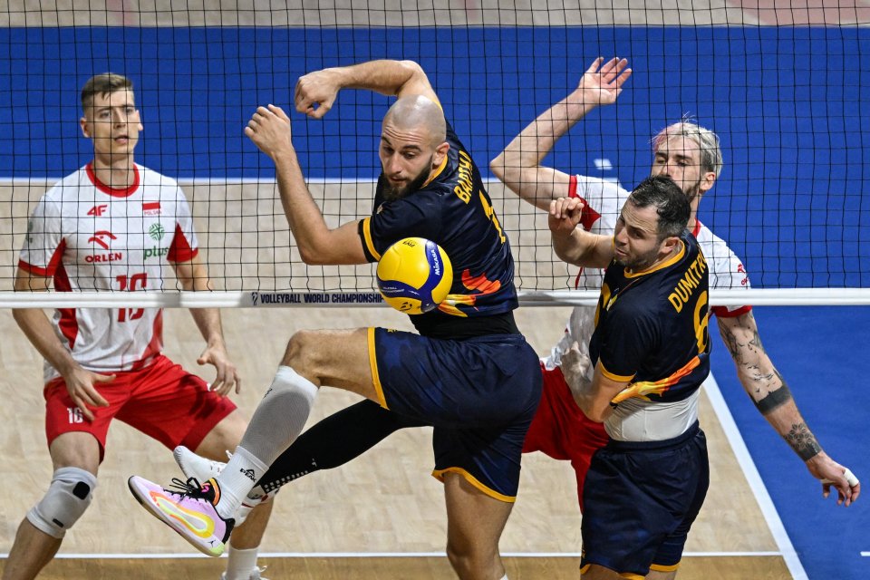 Romania a pierdut si al doilea meci la mondialele de volei masculin