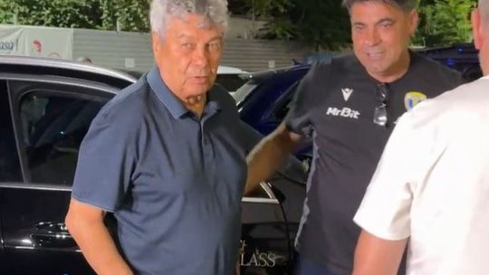 Selecționerul Mircea Lucescu este prezent la Petrolul - Dinamo