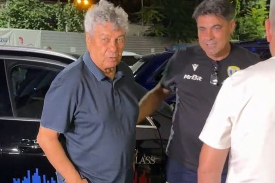 Selecționerul Mircea Lucescu este prezent la Petrolul - Dinamo. Mihai Stoichiță i-a fost șofer