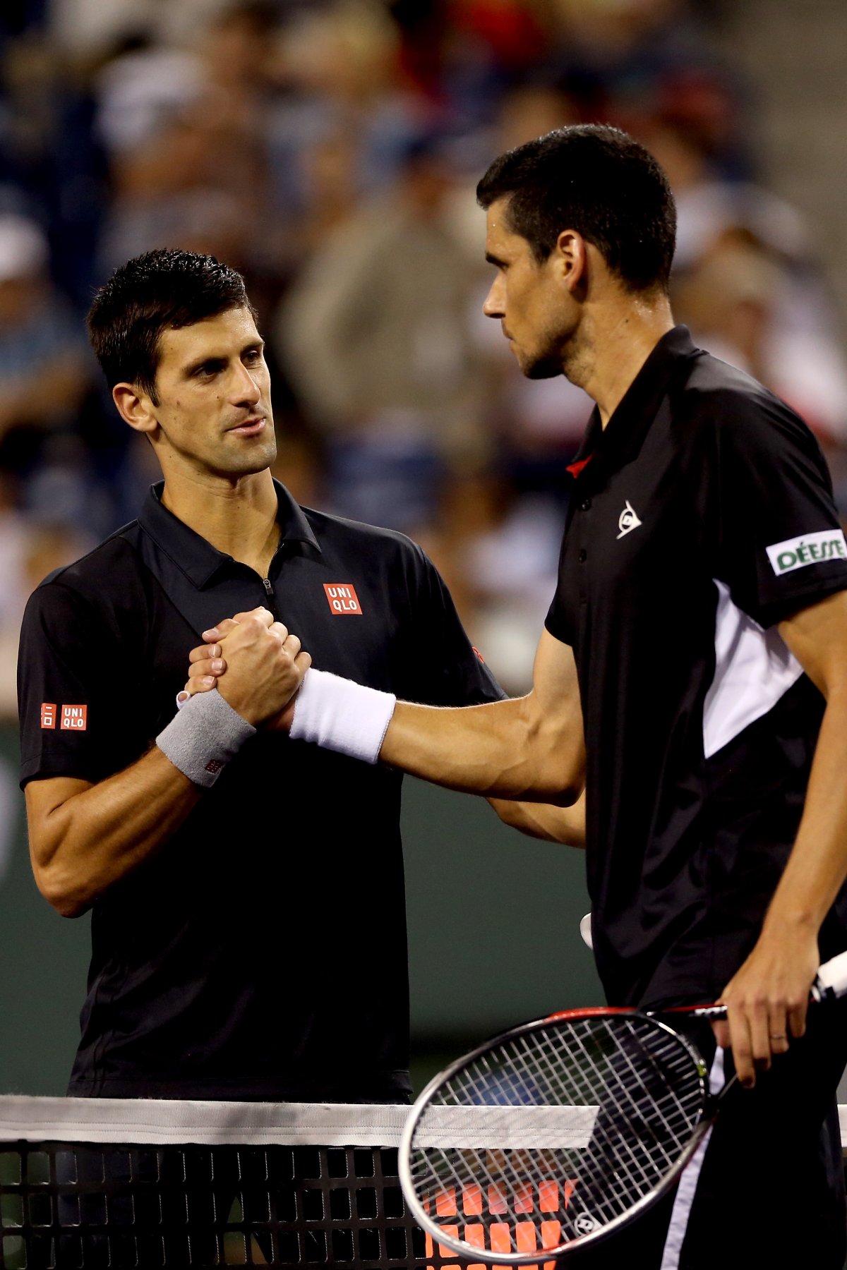 Victor Hănescu, după o confruntare cu Novak Djokovic din 2014