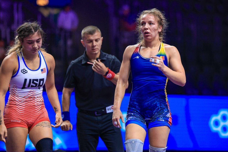 Andreea Beatrice Ana este campioană europeană la lupte