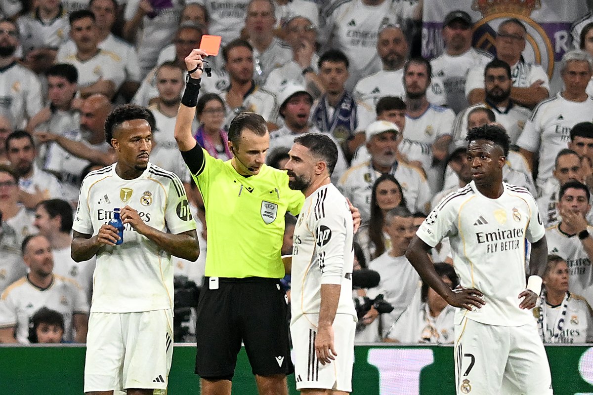 Carvajal a primit cartonașul roșu în duelul cu Marseille