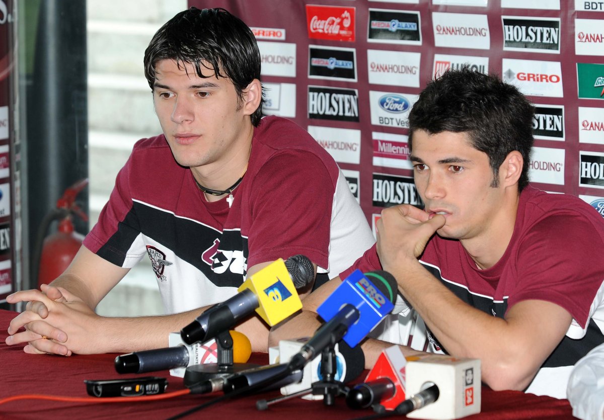 Cristi Săpunaru și Ovidiu Herea au fost colegi, atât la Rapid, cât și la FC Național