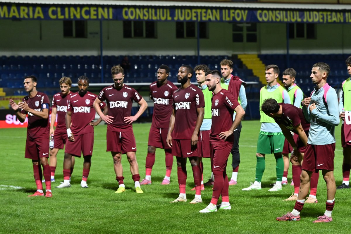 CFR Cluj a acumulat doar șapte puncte de la startul sezonului