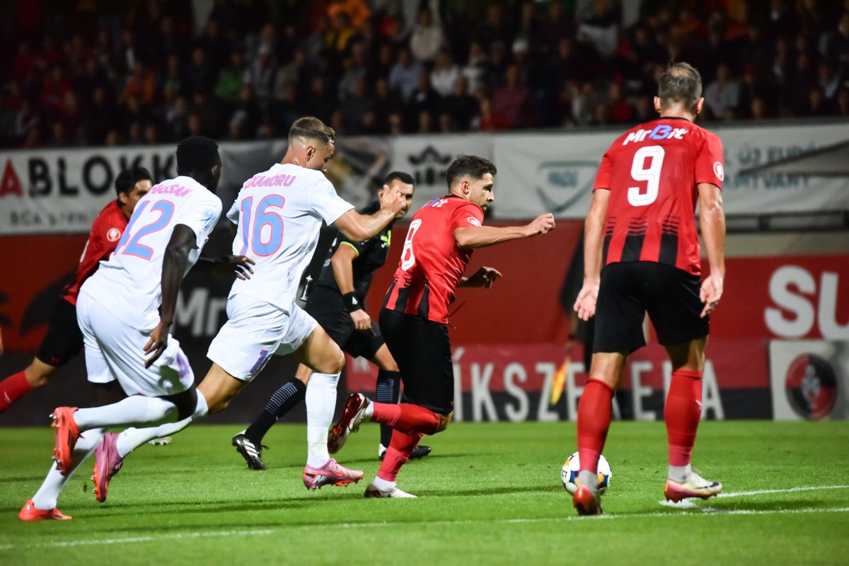 FCSB a remizat etapa trecută cu Csikszereda, scor 1-1