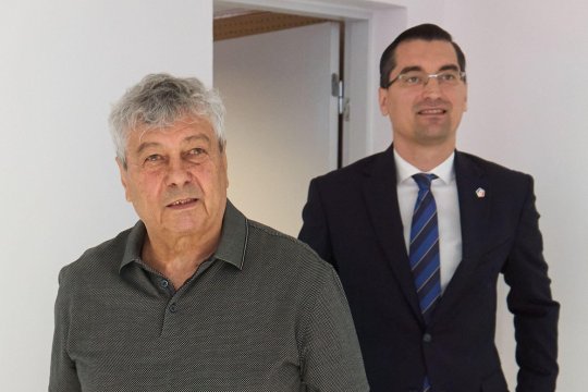 Lucescu a propus un selecționer, Burleanu n-a vrut să audă de așa ceva: ”Oricine, în afară de ăsta”