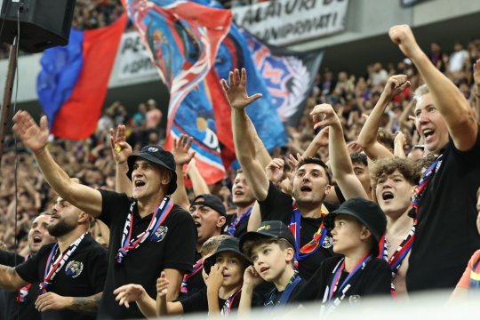 FCSB, din nou în top! Suporteri de Champions League, nu Europa League