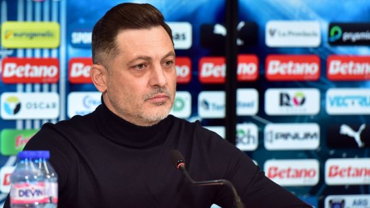 Incident straniu la Universitatea Craiova! Mirel Rădoi a fost surprins: ”Cine?”