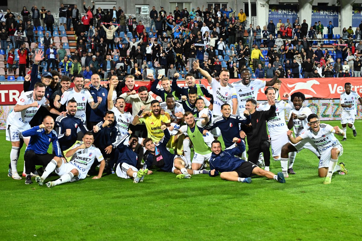 FC Botoșani, după victoria cu FCSB