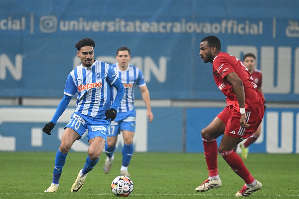 Craiova s-a impus în ultimul meci disputat cu Oțelul, scor 2-1, în februarie 2025
