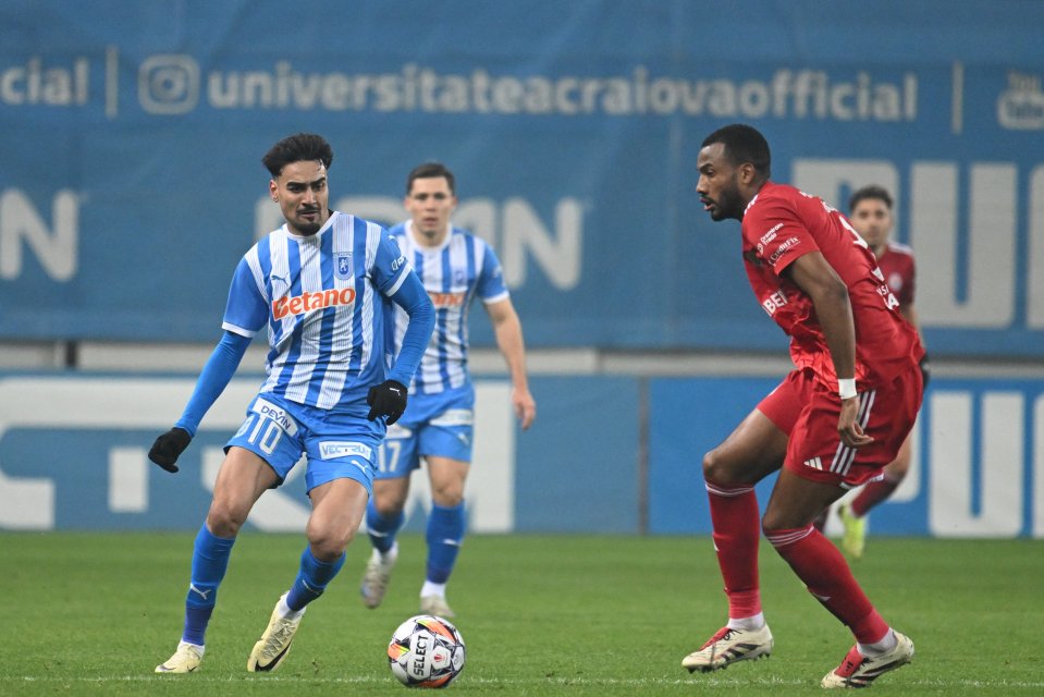 Craiova s-a impus în ultimul meci disputat cu Oțelul, scor 2-1, în februarie 2025
