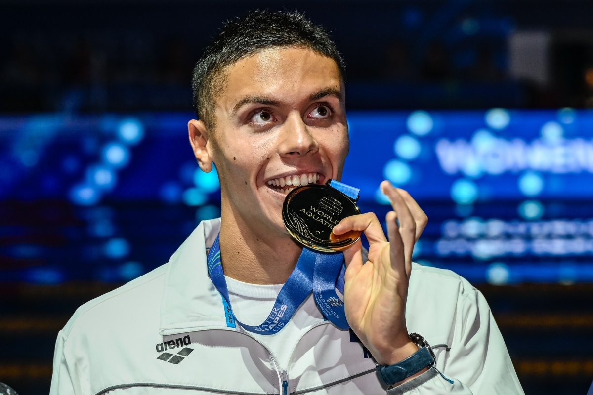 David Popovici, dublu medaliat olimpic la JO 2024