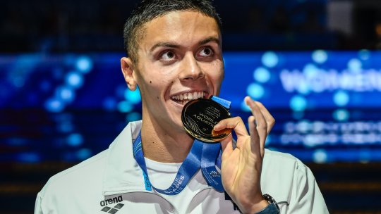 David Popovici, dezvăluiri emoționante despre tatăl său: ”Așa am ajuns atât de departe”