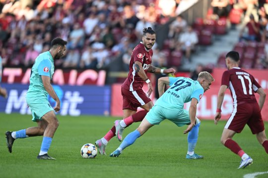 CFR Cluj - UTA Arad 1-1! Încă un pas greșit al ardelenilor! Zouma și Slimani și-au făcut debutul în Superliga