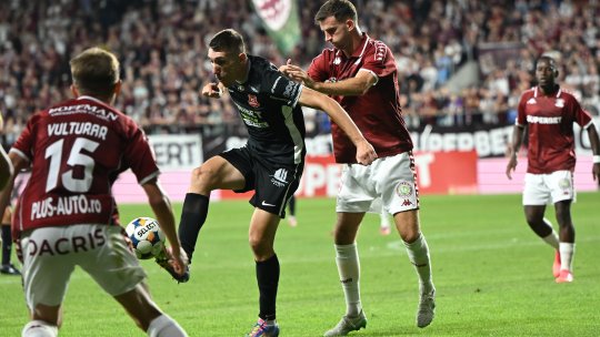 Fază controversată în Rapid - Hermannstadt! Giuleștenii au cerut penalty