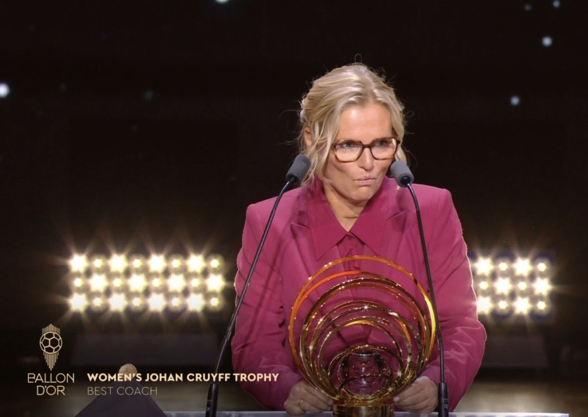 Sarina Wiegman a fost desemnată cea mai bună antrenoare din lume