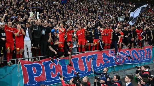 FCSB, susținută de suporteri în Olanda! Peluza Nord, mesaj care-i vizează inclusiv pe MM Stoica și Becali
