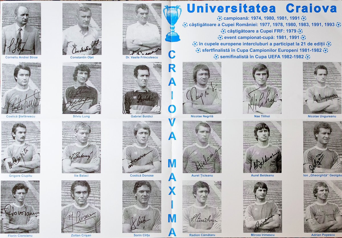 Generația care se "cocea" în 1977 avea să scrie istorie la începutul anilor '80