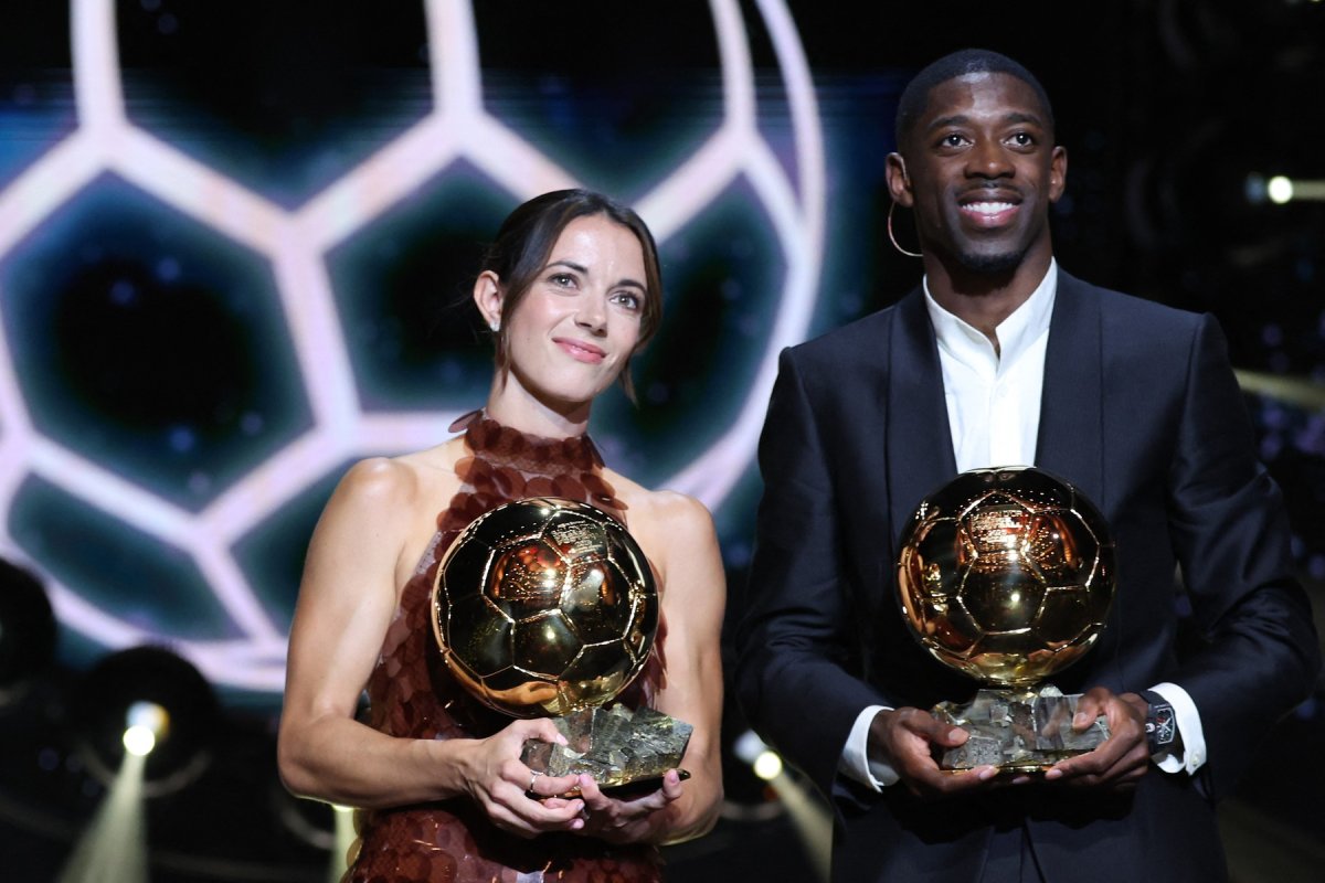 Aitana Bonmati și Ousmane Dembele, câștigătorii Balonului de Aur