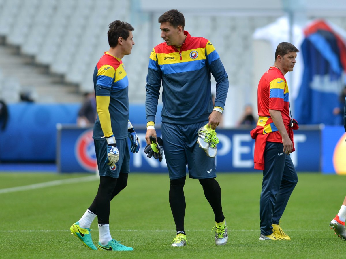 Costel Pantilimon și Silviu Lung Jr. au fost colegi la echipa națională