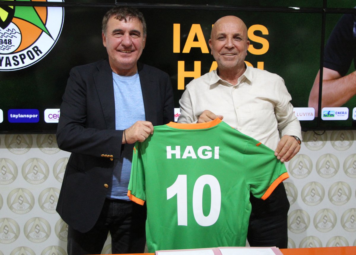 Gheorghe Hagi și Hasan Cavusoglu