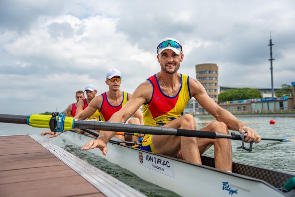 Echipajul masculin de patru rame, în finală la Campionatul Mondial de la Shanghai