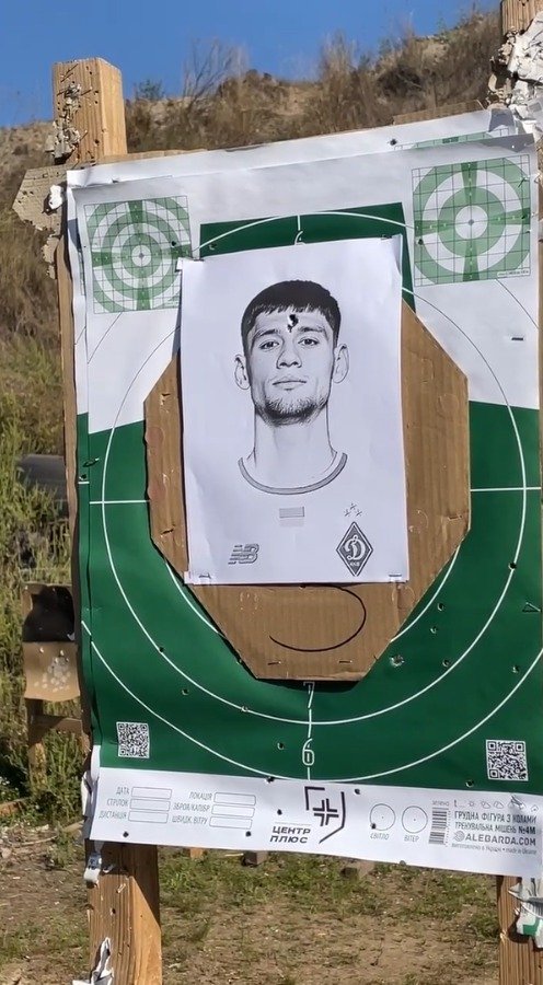 Fanii lui Dinamo Kiev au tras cu gloanțe în chipul lui Blănuță