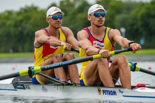 Florin Arteni și Florin Lehaci, argint la CM de canotaj! Final de cursă nebun