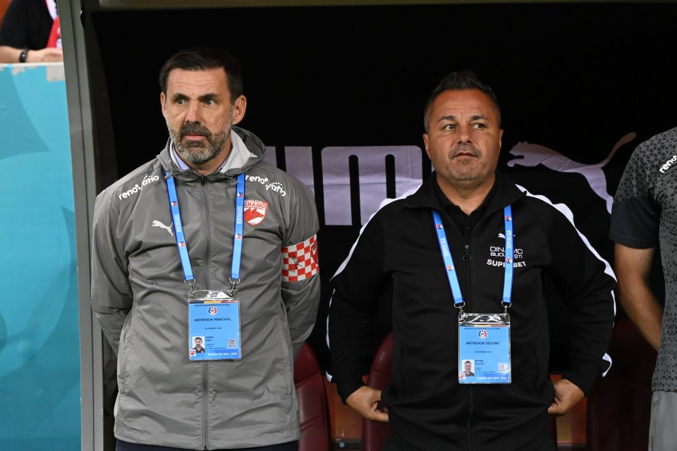 Zeljko Kopic și Florentin Petre, antrenorii de la Dinamo