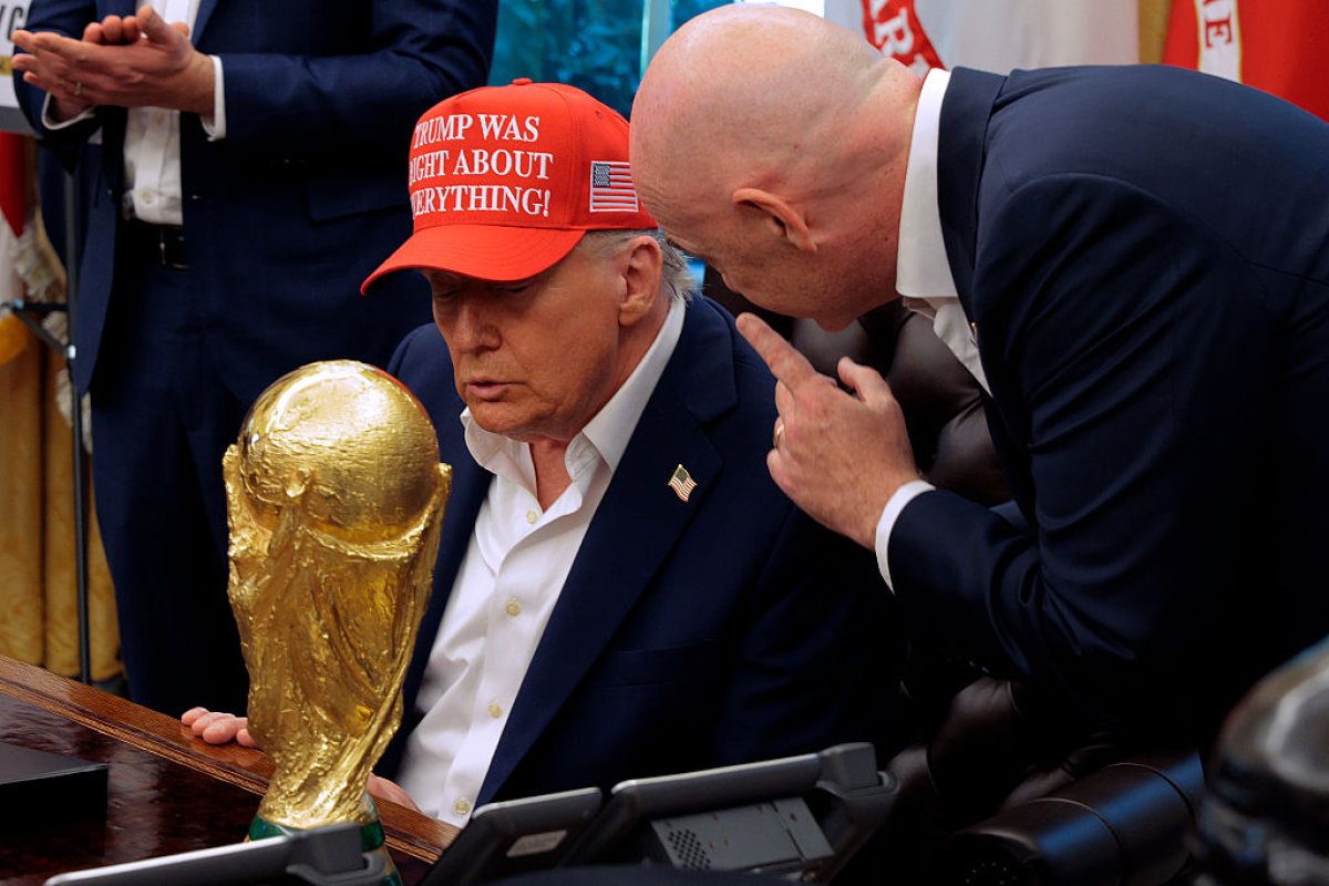 Gianni Infantino și Donald Trump s-au afișat împreună în mai multe rânduri, în ultimul an
