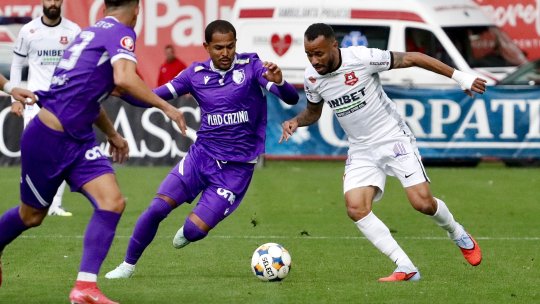 Hermannstadt - FC Argeș 0-1, ACUM, pe iAMsport.ro. Tabela se modifică pentru prima oară la Sibiu