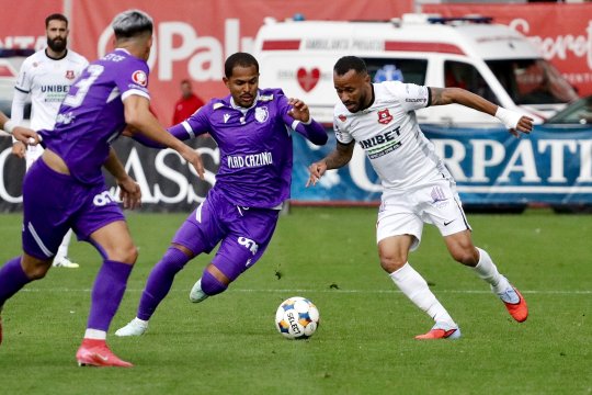 Hermannstadt - FC Argeș 0-1. Piteștenii s-au apropiat la un punct de primul loc după o nouă victorie neașteptată!
