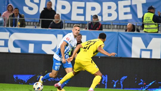 Scandal în Bănie: Bancu, eliminat direct după ce l-a lovit pe Armstrong între picioare! Jucătorul lui Dinamo îl provocase pe căpitanul Craiovei